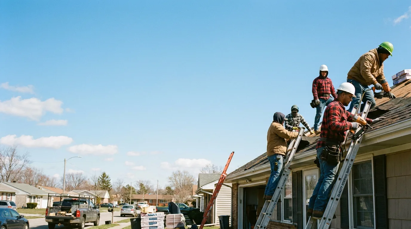 Roofing in Braceville, IL near me